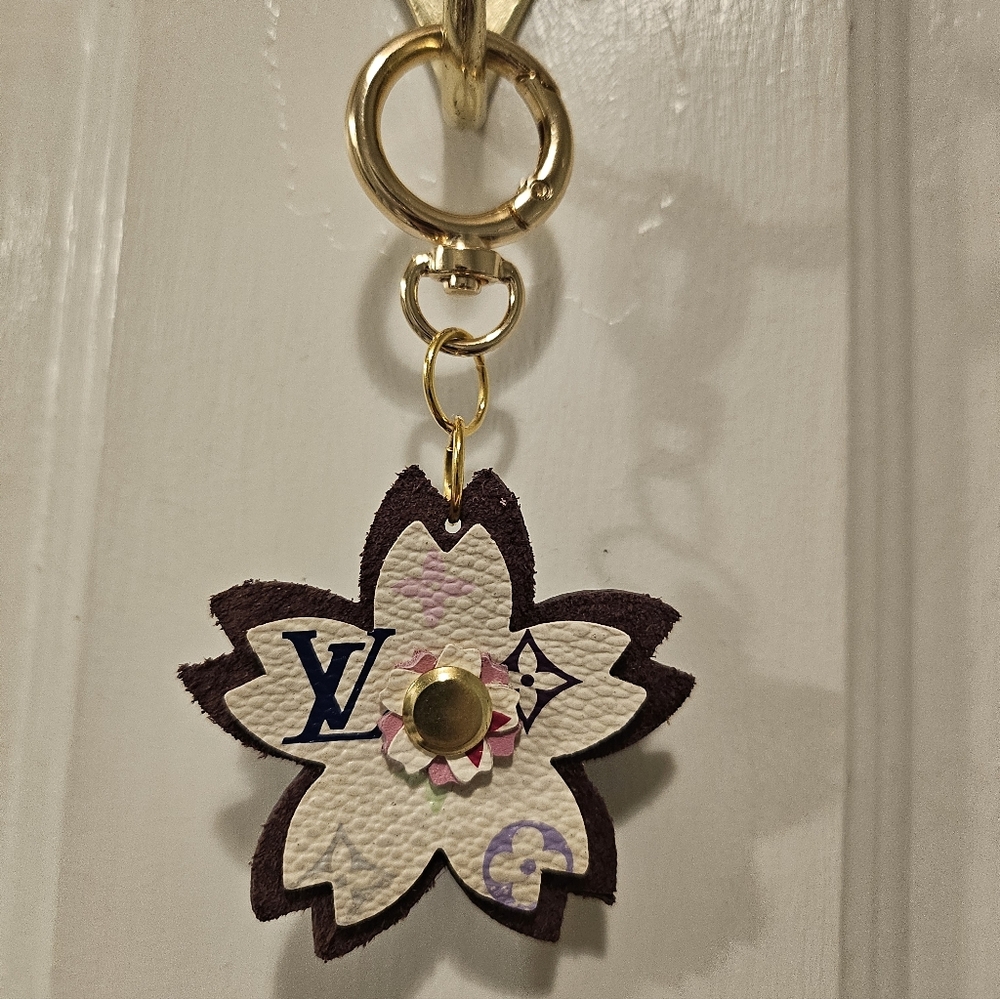 Lv Murakami Cherry Blossom Handmade Bag Charm